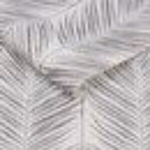 NEW Transform Grey/white Vinyl Botanical Palm Leaf  Peel Stick Wallpaper 2 Rolls